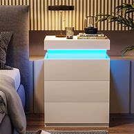 Image result for Bedside Table with Charging Station