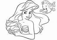 Image result for Ariel Coloring Book