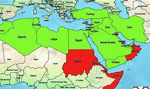 Image result for Map of Middle East North Africa