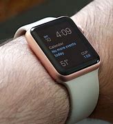 Image result for Rose Gold Apple Watch with Purple Band