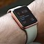 Image result for Rose Gold Apple Watch with Silver Band