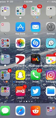 Image result for iPhone Home Screen