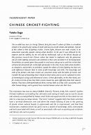 Image result for Cricket Fighting