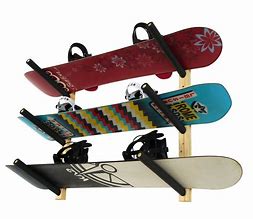 Image result for Snowboard Wall Rack