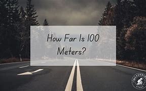 Image result for 100 Meters Visual
