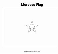 Image result for Morocco Flag Coloring