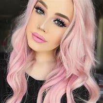 Image result for Pink Hair with Bangs