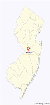 Image result for Allentown New Jersey Map
