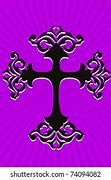 Image result for Plain Black Cross