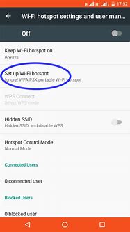 Image result for Android Hotspot Password