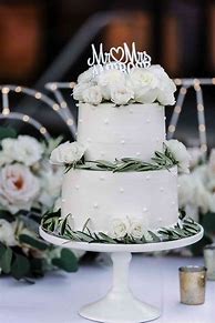 Image result for Simple Wedding Cakes