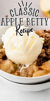 Image result for Old-Fashioned Apple Brown Betty