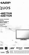 Image result for Sharp TV 43 Manual