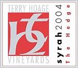 Image result for Terry Hoage Syrah The Hedge