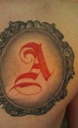 Image result for Scarlet Letter Tattoo