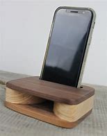 Image result for Timber Phone Speaker Stand
