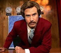 Image result for Anchorman Ron Burgundy