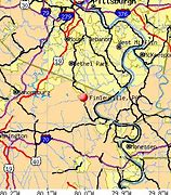 Image result for Finleyville PA Map