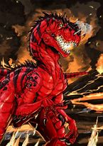 Image result for T-Rex Rex Sharptooth Face Fan Art