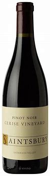 Image result for Saintsbury Pinot Noir Cerise Anderson Valley