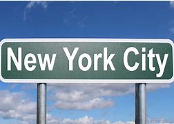 Image result for New York City Sign