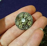 Image result for Gray Crystal Button