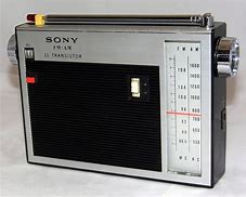 Image result for Sony AM/FM Transistor Radio