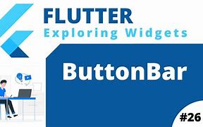 Image result for Button Bar Flutter