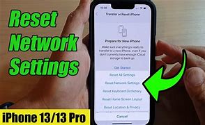 Image result for How Reset Network Settings iPhone