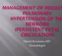Image result for Persistent Fetal Circulation