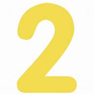 Image result for Yellow Number 2 Magnet