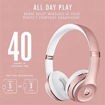 Image result for Rose Gold Beats Wired Headphones