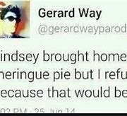 Image result for Gerard Way Tweets