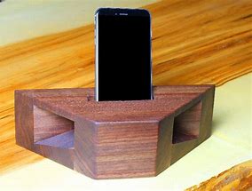 Image result for Wooden Phone Speaker