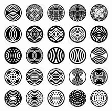 Image result for Geometric Circle Design Clip Art
