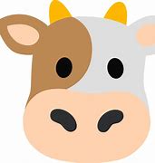 Image result for Cow Face Emoji