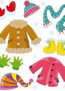 Image result for Winter Clothes Clip Art Collection