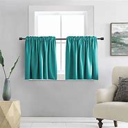 Image result for Flat Panel Cafe Curtains