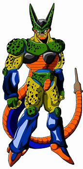 Image result for Dragon Ball Z Cell Semi Perfect Form