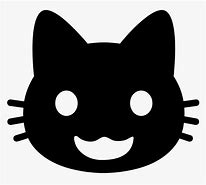 Image result for Black Cat Face Emoji