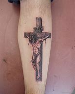 Image result for Jesus On the Cross Tattoo