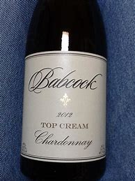 Image result for Babcock Chardonnay Top Cream