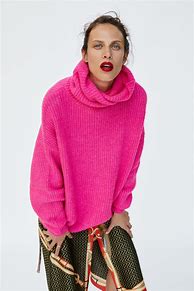 Image result for Zara Pink Sweater