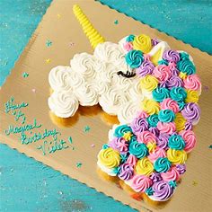 Online 36 Pcs Unicorn Pull Apart Cupcakes Gift Delivery in UAE - FNP