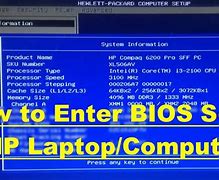 Image result for HP BIOS Setup