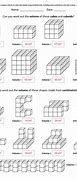 Image result for Volume Shapes with Cubes Year 6