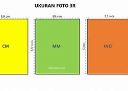 Image result for Ukuran 3R