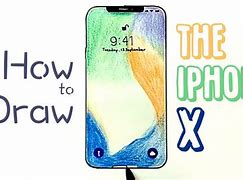 Image result for iPhone X Drawing