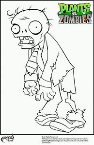 Image result for Plants vs Zombies Coloring Pages