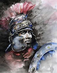 Image result for Gladiator Painting